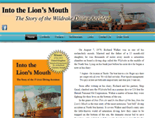 Tablet Screenshot of lionsmouthpublishing.com